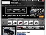 Reagle Dodge Website