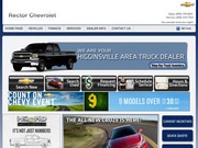 Rector Chevrolet Website