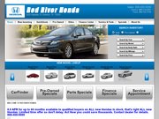Red River Honda Website