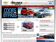 Reliable Chevrolet Geo Website