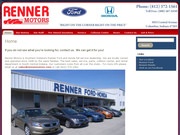Renner Ford Honda Website