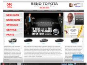 Reno Toyota Website