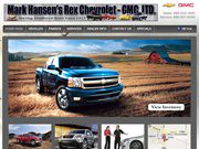 Rex Chevrolet Gmc-Truck Limited – New & Used Car Lot Website
