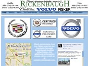 Rickenbaugh Cadillac Volvo Website