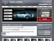 Rinke Cadillac Website