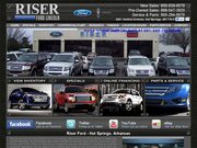 Riser Ford Website