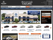 Riverside Acura Website
