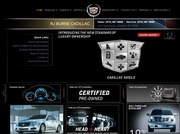 Burne Cadillac Website
