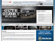 Roberts Chrysler Dodge Website