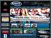 Robinson Toyota Website