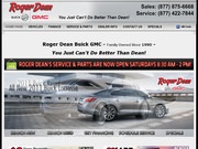Roger Dean Buick GMC Truck Website