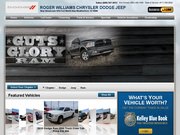 Roger Williams Chrysler Dodge Website