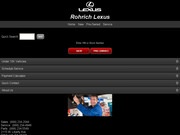 Rohrich Lexus Website