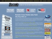 Romain Cross Pointe Auto Park Buick GMC Cadillac Website