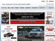 Ron Anderson Chevrolet Website