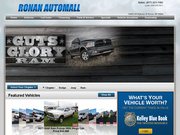 Ronan Dodge Chrysler & Jeep Website