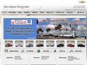 Ron Baker Chevrolet-Isuzu Website