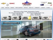Ron Carter Ford-Toyota Website