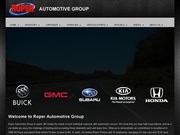 Roper Pontiac GMC Buick Sales Subaru Website