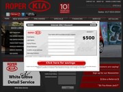 Roper Kia Website