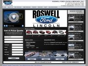 Roswell Ford Lincoln Website
