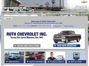 Roth Chevrolet Website