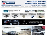 Hyundai of Raynham Website