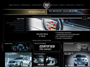 Royal Cadillac Hummer Website