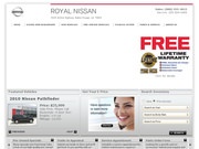 Royal Nissan Website