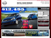 Royal Oaks Nissan Website
