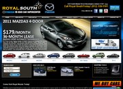Royal Mazda Website