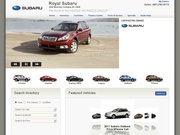 Royal Nissan Subaru Website