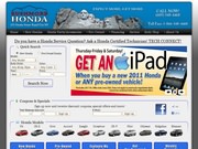 Rushmore Honda Website