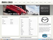 Russell & Smith Mazda Website