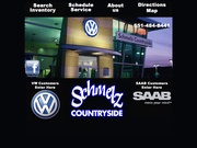 Volkswagen & Saab Dealer Website