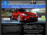 Saccucci Lincoln Honda Website