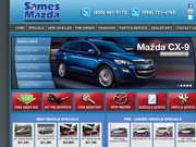 Sames Mazda Website