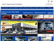 Sam Taylor Buick-Cadillac Website