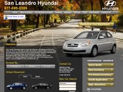 San Leandro Hyundai Website