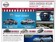 Santa Barbara Nissan Website