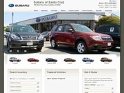 Subaru of Santa Cruz Website