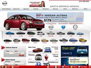 Santa Monica Nissan Website