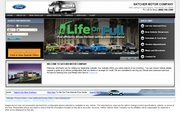 Satcher Ford Lincoln Website