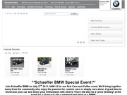 Schaeffer BMW Website