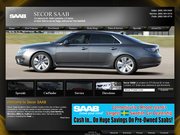 Secor Saab Volvo Website