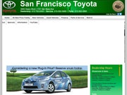 San Francisco Toyota – New Car Sales Website