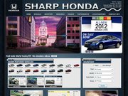 Sharp Honda Website