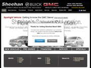 Sheehan Pontiac GMC Website