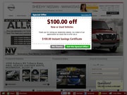 Sheehy Nissan of Manassas Website