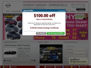 Sheehy Nissan of Springfield Website